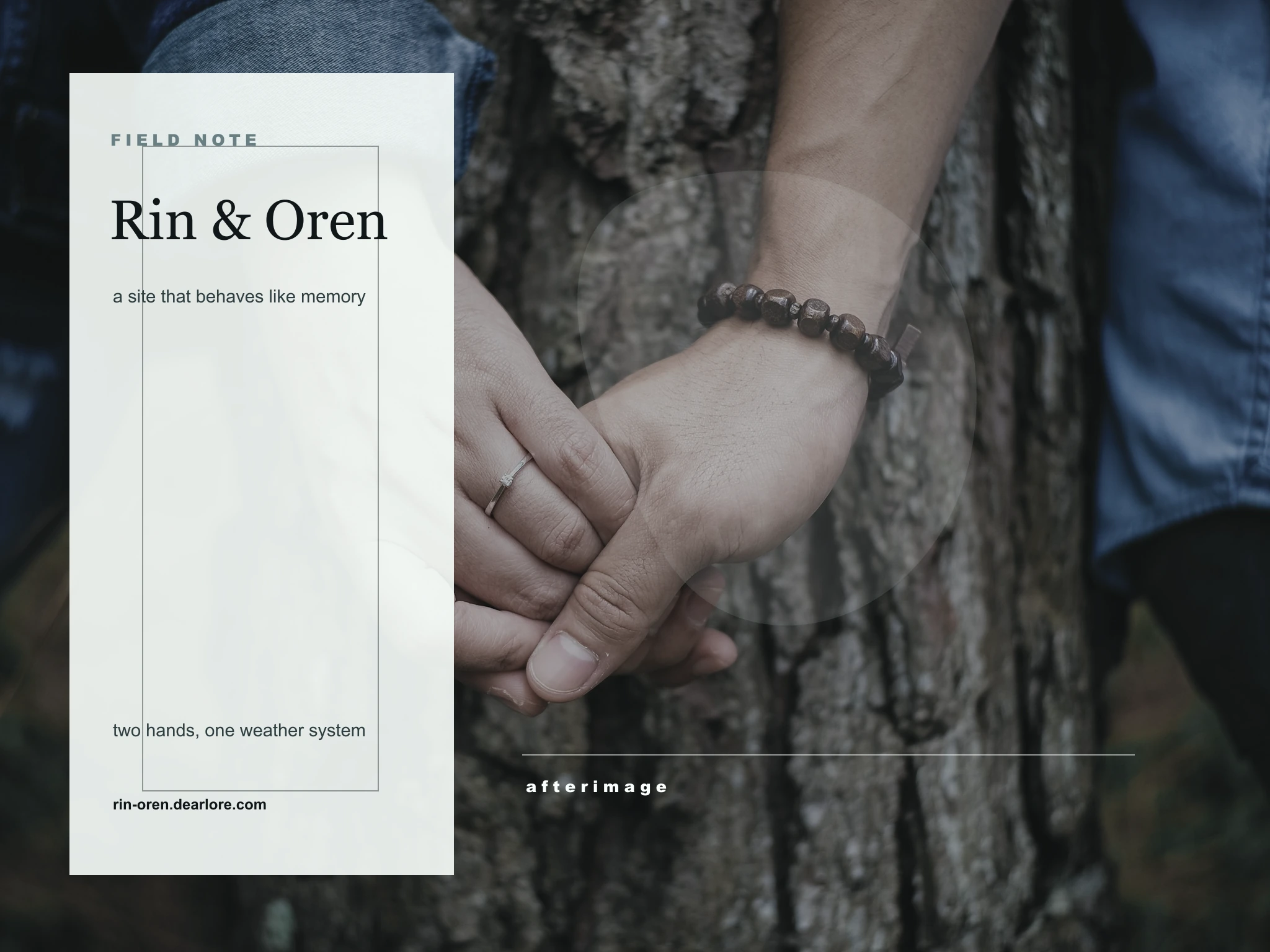 Generated arthouse couple website demo